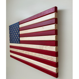 American Wooden Flag - 18" x 30" 2